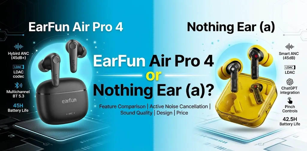 EarFun Air Pro 4 or Nothing Ear (a)?
