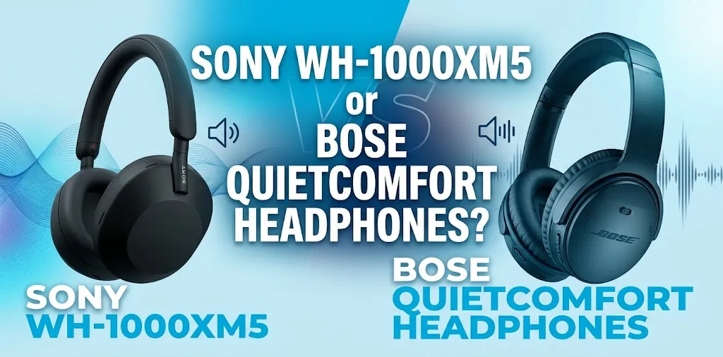 Sony WH-1000XM5 or Bose QuietComfort Headphones