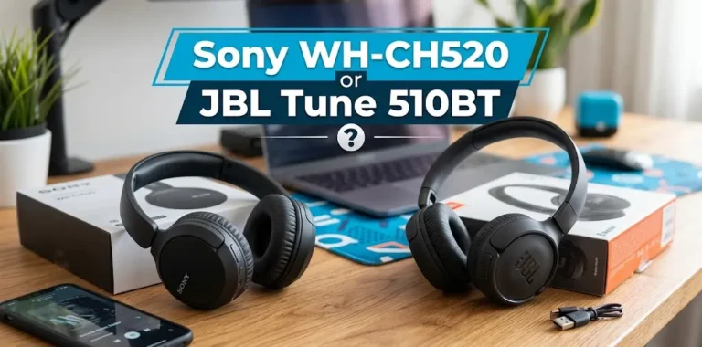 Sony WH-CH520 or JBL Tune 510BT? Which is better for everyday use