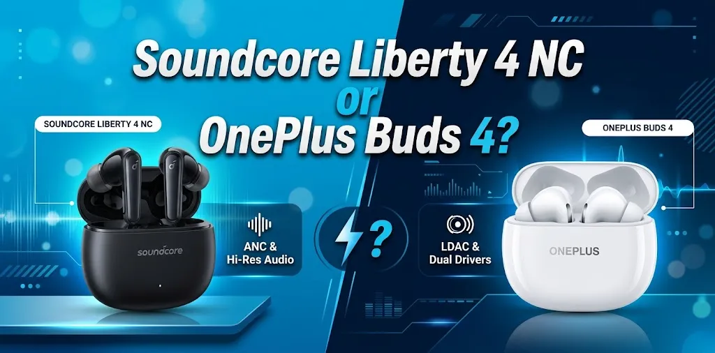 Soundcore Liberty 4 NC or OnePlus Buds 4