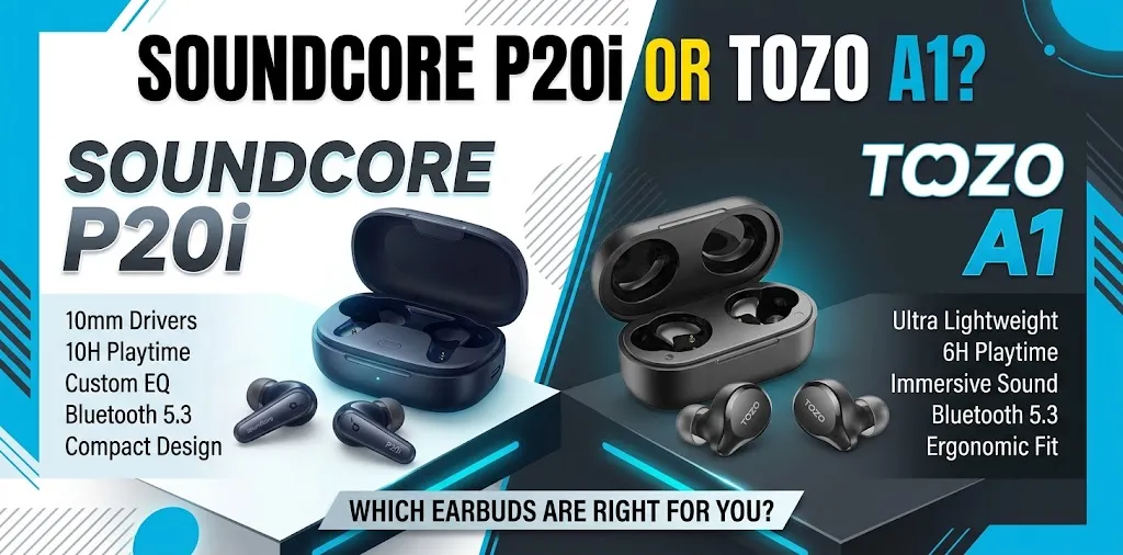 Soundcore P20i or TOZO A1