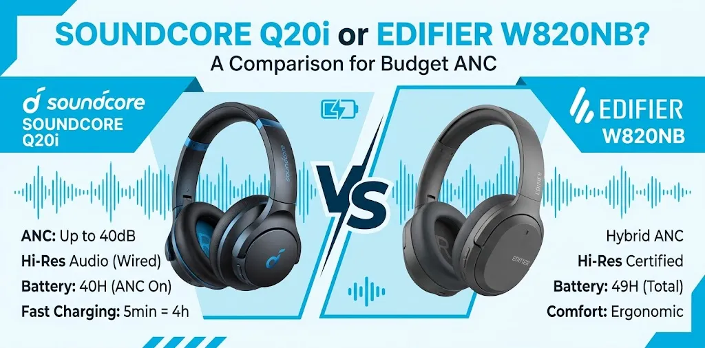Soundcore Q20i or Edifier W820NB
