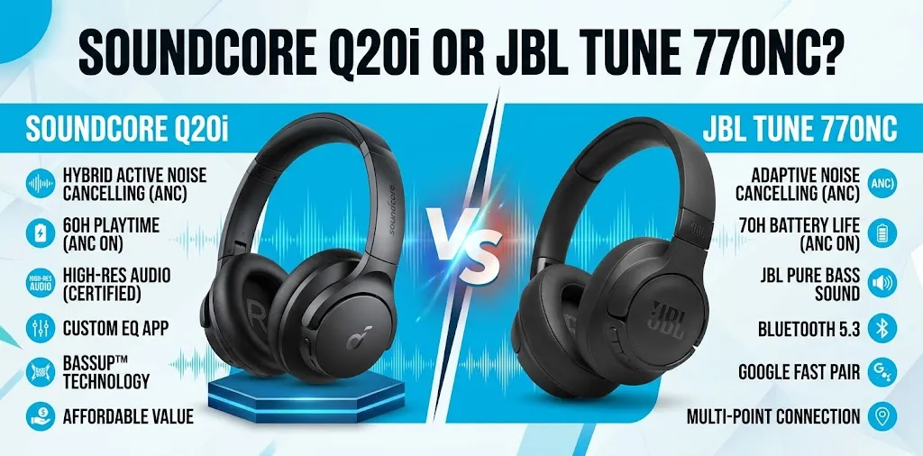 Soundcore Q20i or JBL Tune 770NC