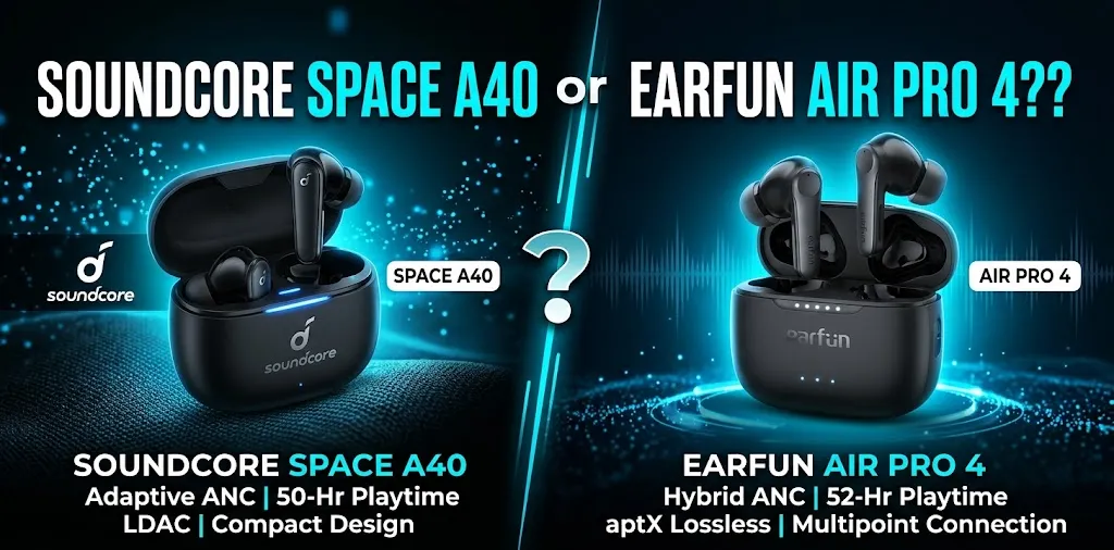 Soundcore Space A40 or EarFun Air Pro 4